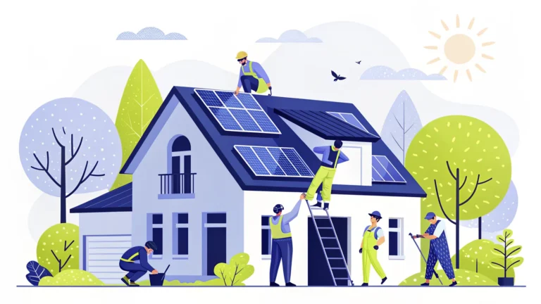 Illustration : Rénovation énergétique incontournable pour une maison optimale