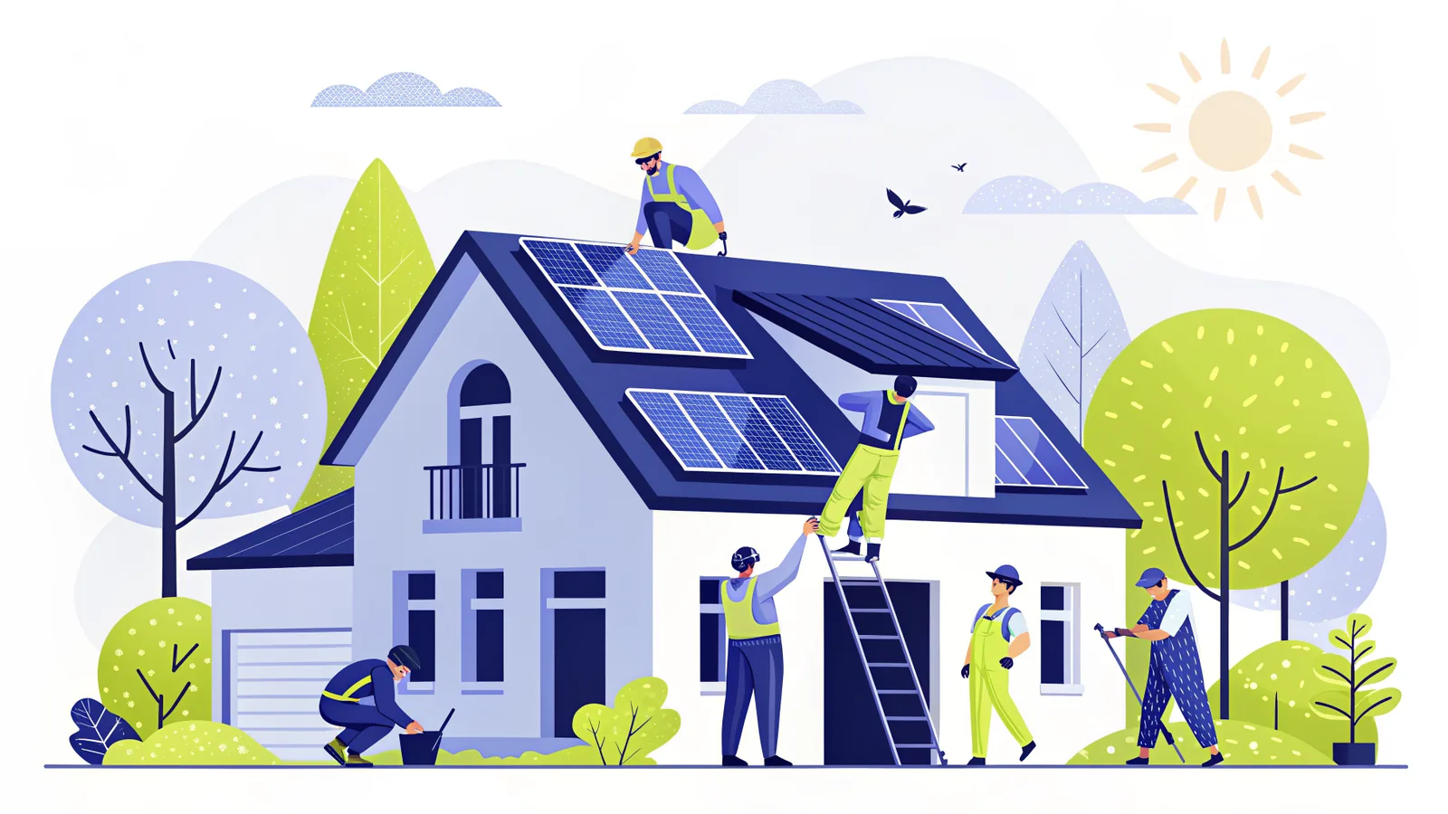 Illustration : Rénovation énergétique incontournable pour une maison optimale