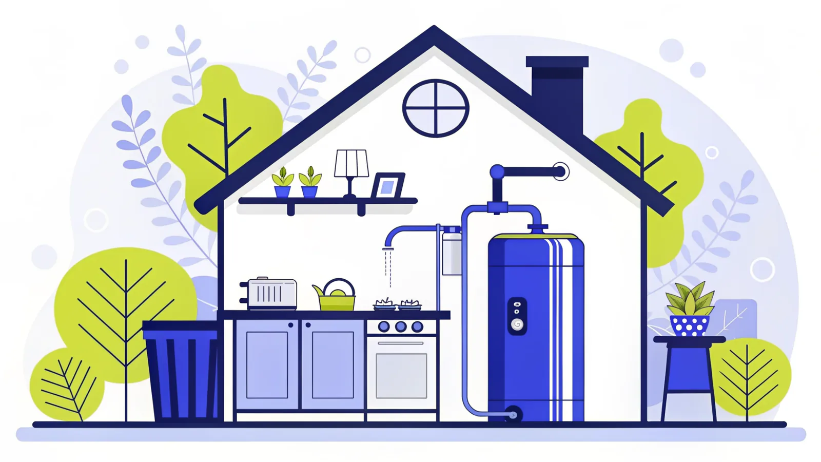 Illustration : Découvrez les meilleurs avantages d’un adoucisseur d’eau