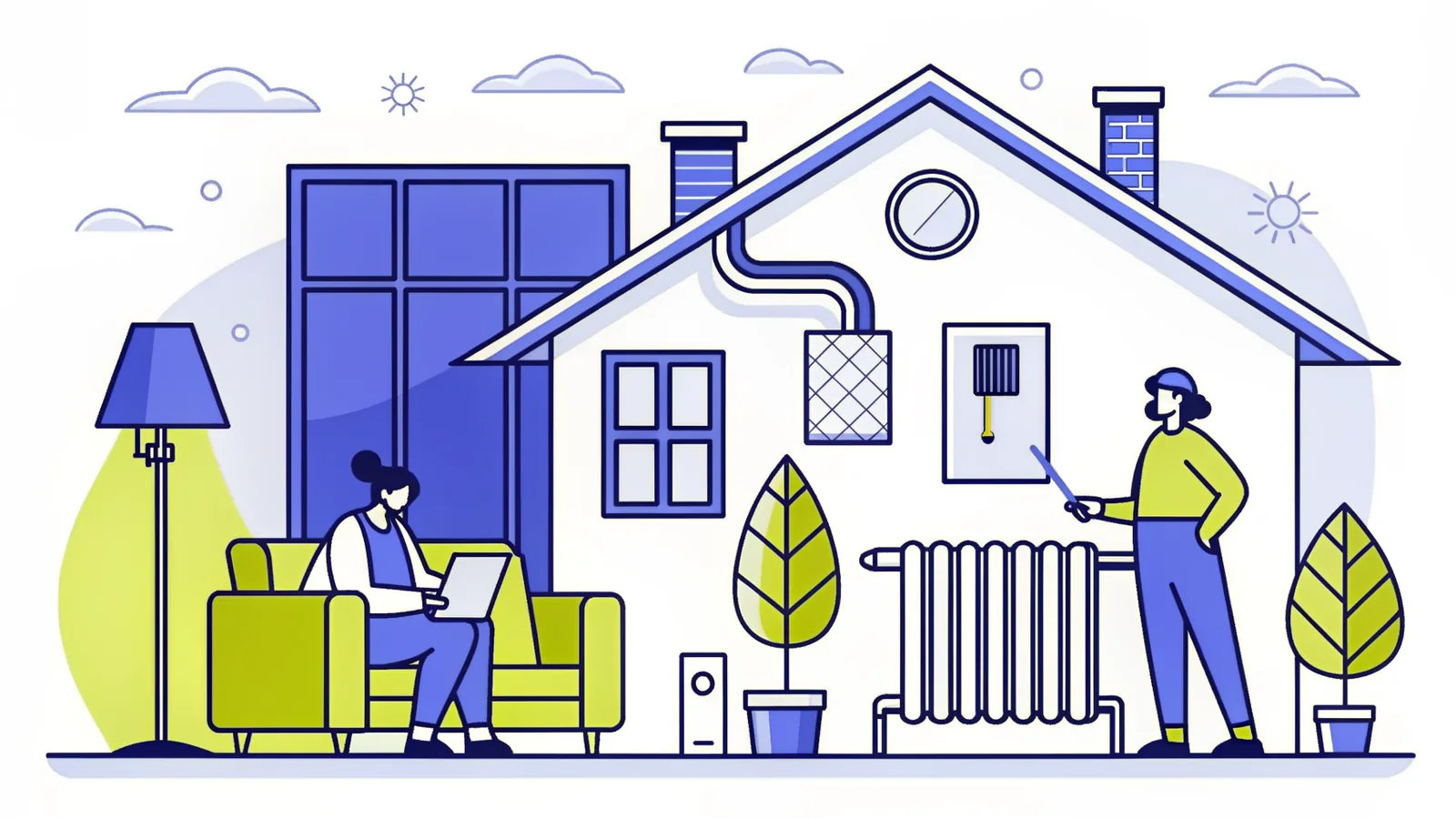 Illustration : Pourquoi choisir un chauffage basse température