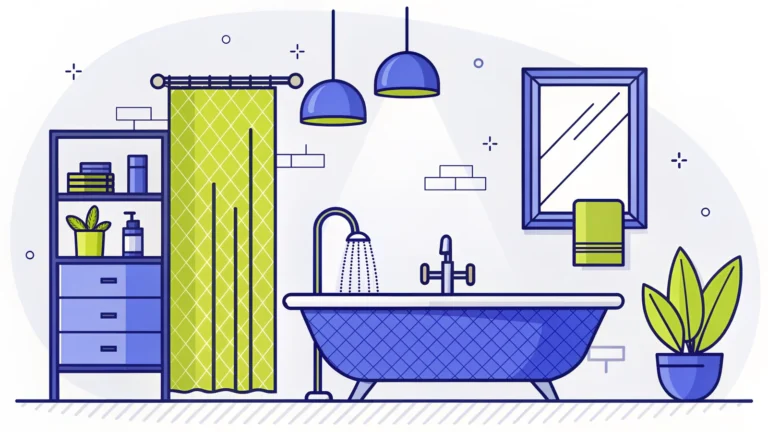 Illustration : Équipements incontournables pour une salle de bain moderne