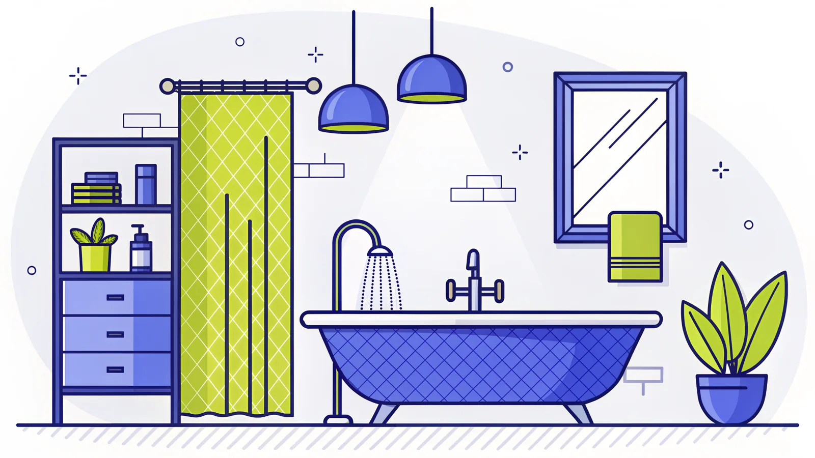 Illustration : Équipements incontournables pour une salle de bain moderne
