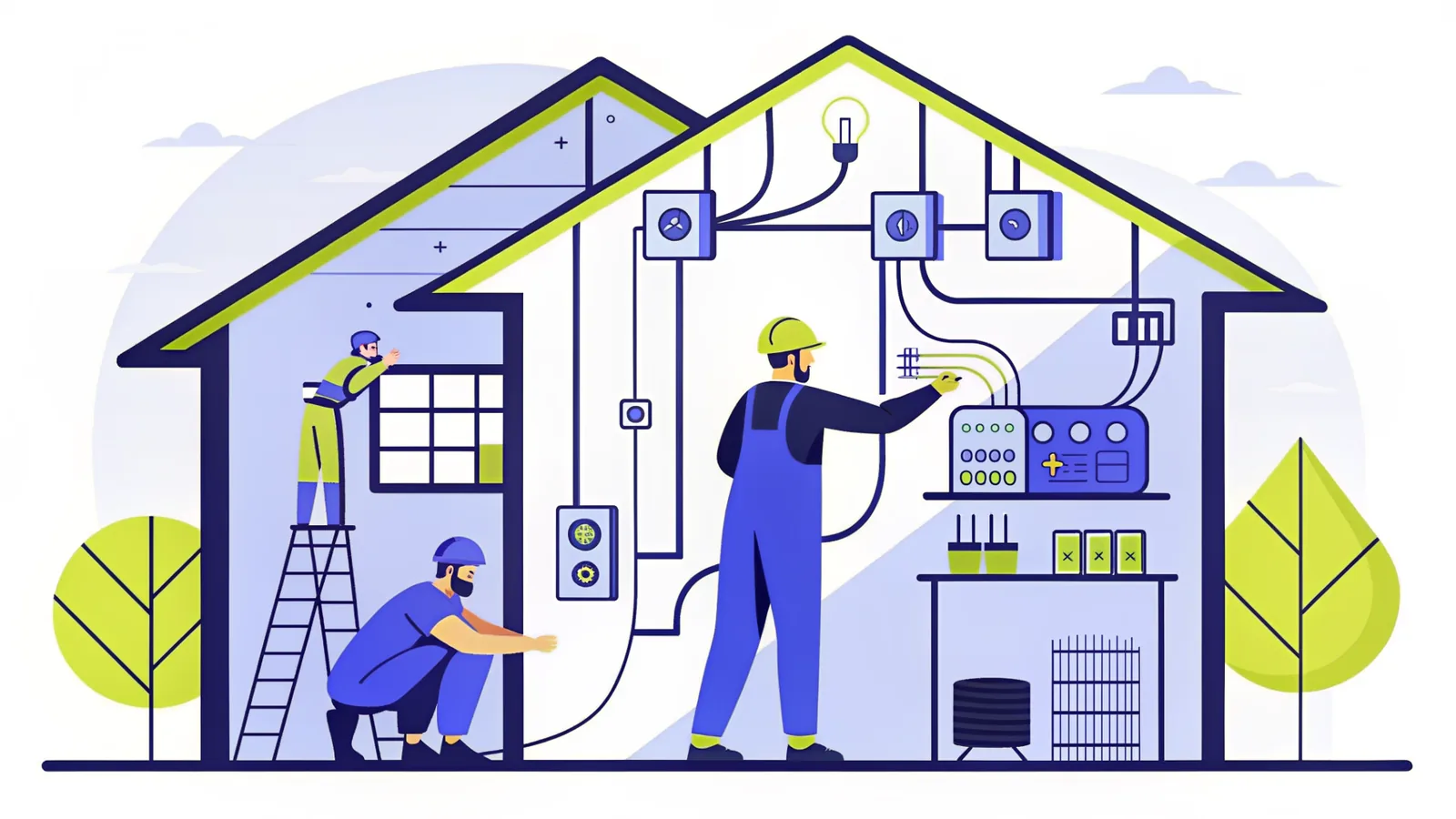 Illustration : Installation électrique: les normes belges essentielles à respecter