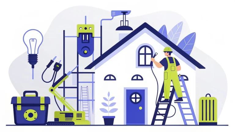Illustration : Rénovation facile : modernisez votre vieille installation électrique