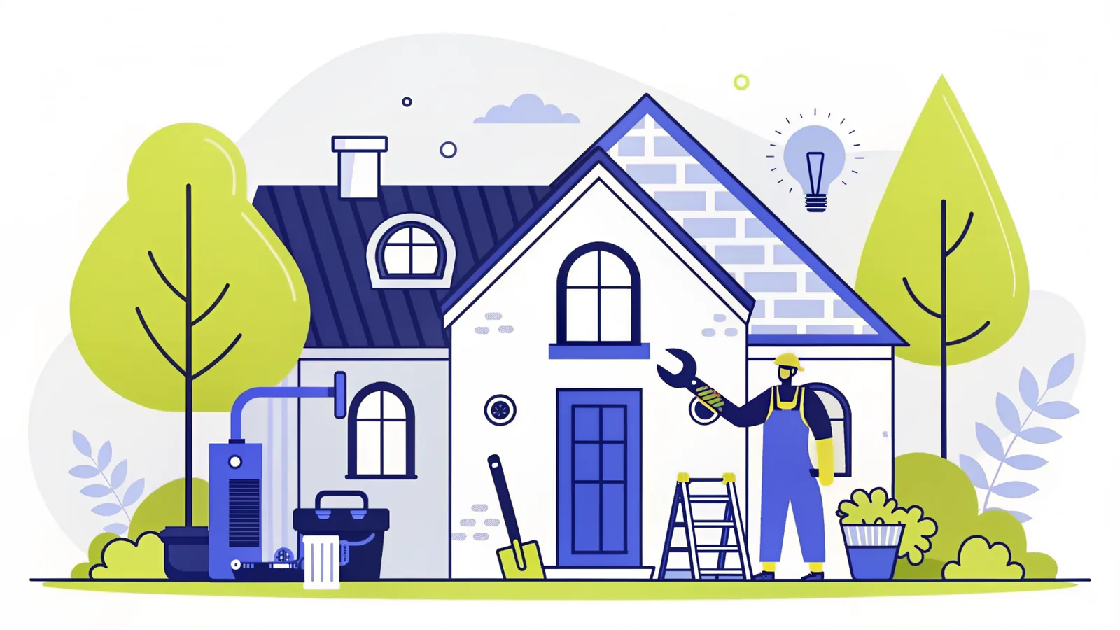 Illustration : Pompe à chaleur indispensable pour une rénovation réussie