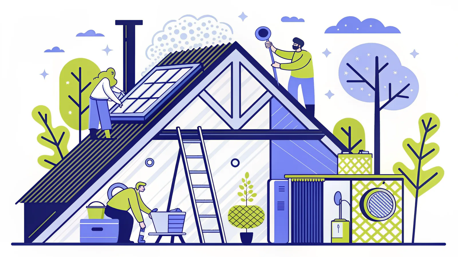 Illustration : Pourquoi installer une ventilation indispensable dans votre grenier