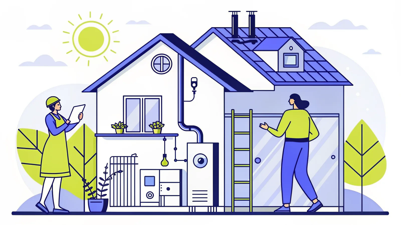 Illustration : Pourquoi un audit énergétique est indispensable avant de changer son système de chauffage