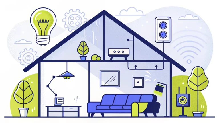 Illustration : Intégration domotique ultime : chauffage, éclairage et sécurité simplifiés